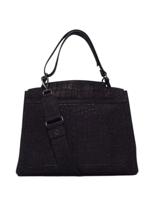 borsa donna sveva media stampa cocco nera Orciani | BT2006-COCCO NABUKNERO